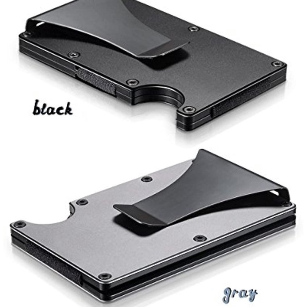 Metal Wallet Money Cash Clip